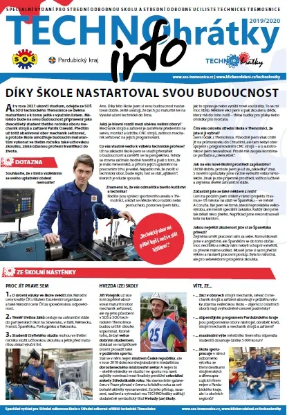 TECHNOhrátky info č. 2/2020 – SOŠ a&nbsp;SOU technické Třemošnice