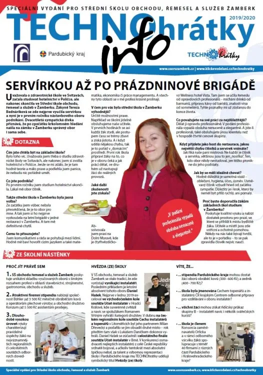 TECHNOhrátky info č. 15/2019 – SŠ obchodu, řemesel a&nbsp;služeb Žamberk