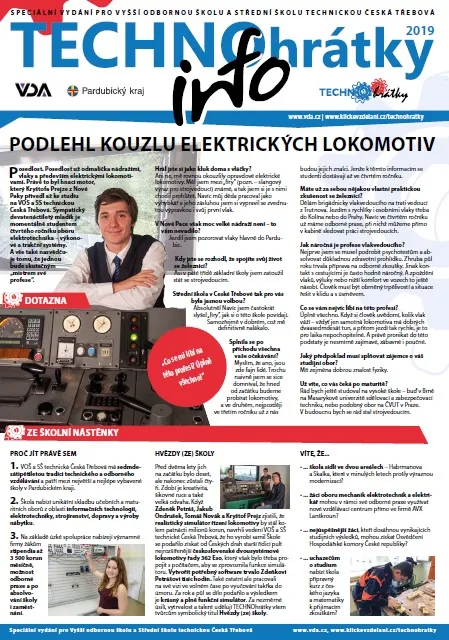 TECHNOhrátky info č. 14/2019 – VOŠ a&nbsp;SŠ technická Česká Třebová
