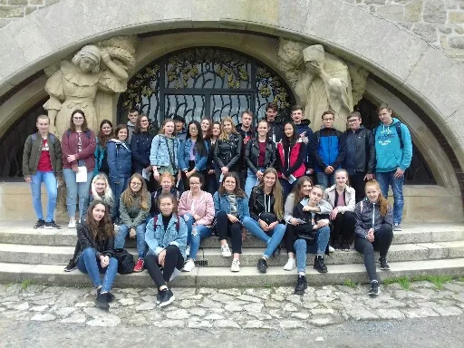 Žáci 2.&nbsp;ročníku oboru OA Svitavy na Mohyle míru