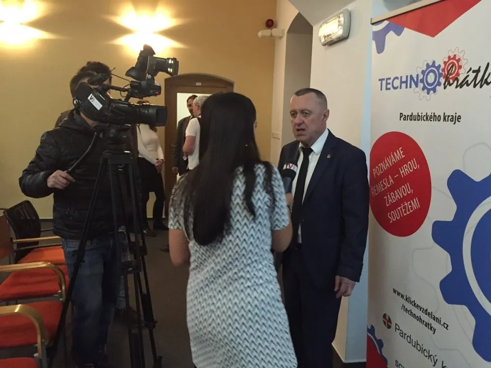 Slavnostní vyhodnocení projektů ve Východočeské televizi