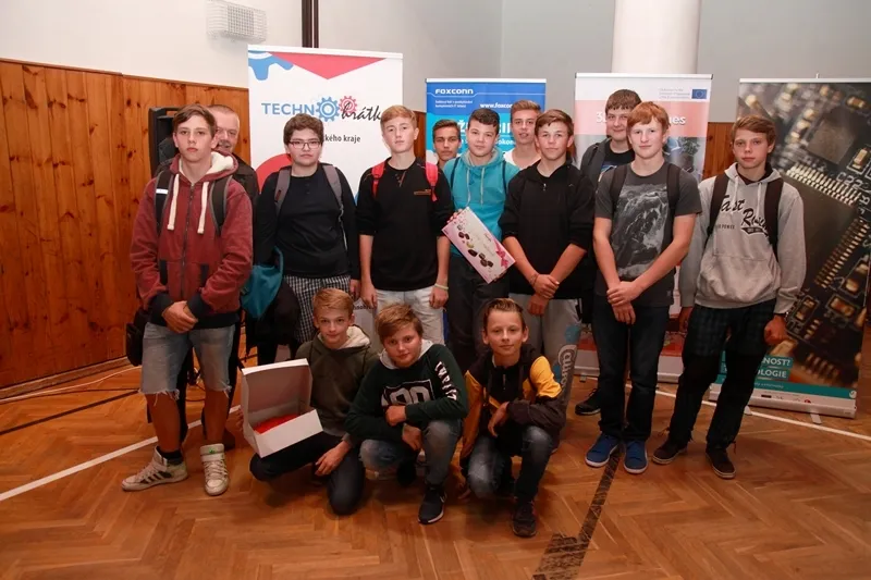 Podzimní část TECHNOhrátek má za sebou parádní start v&nbsp;SPŠ elektrotechnické a&nbsp;VOŠ Pardubice