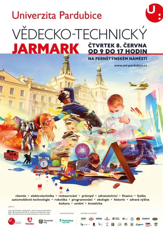 Univerzita Pardubice opět pořádá Vědecko-technický jarmark
