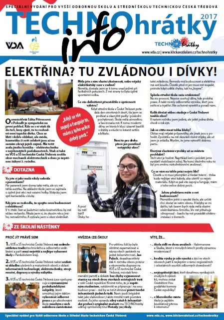 TECHNOhrátky info č. 7/2017 – Vyšší odborná škola a&nbsp;Střední škola technická Česká Třebová