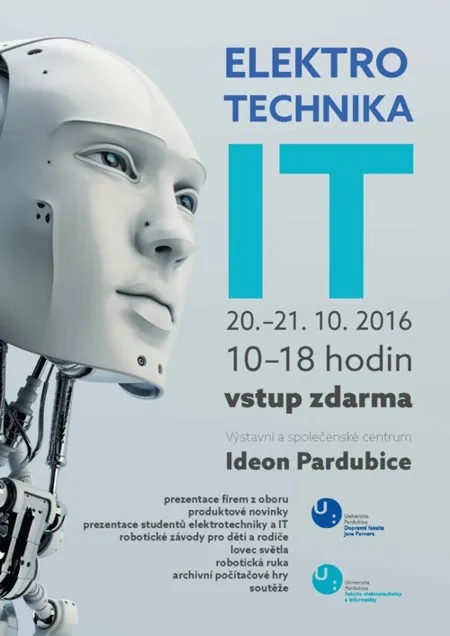 Dvě technické fakulty Univerzity Pardubice se představují na pardubické výstavě Elektrotechnika&IT. Přijďte se za nimi podívat