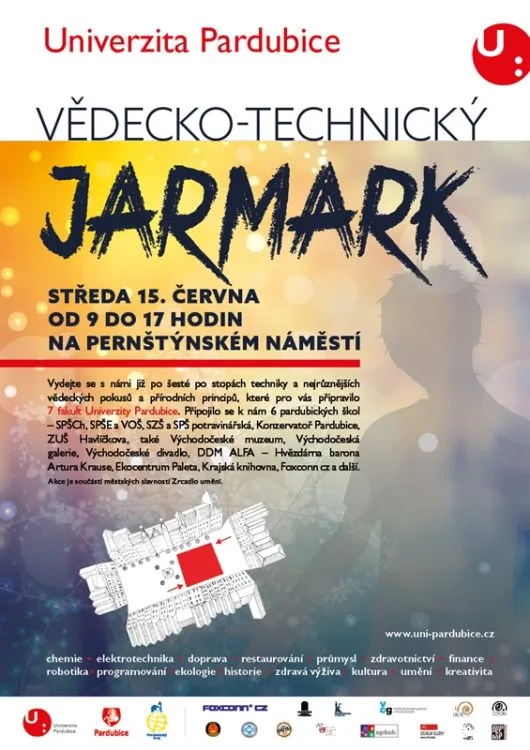 Univerzita Pardubice pořádá Vědecko-technický jarmark