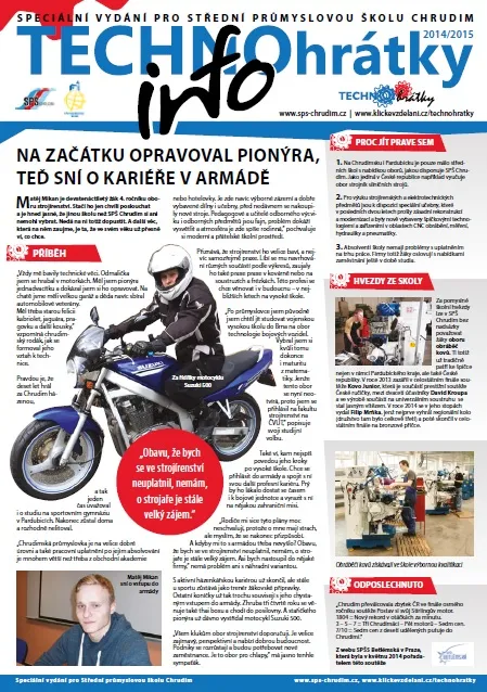 TECHNOhrátky info č. 3/2015 – Střední průmyslová škola Chrudim