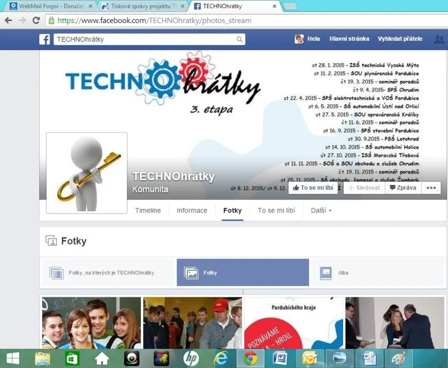 Pro třetinu středních odborných škol v&nbsp;Pardubickém kraji je Facebook stále velkou neznámou