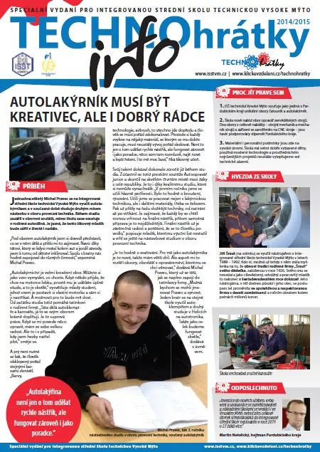 TECHNOhrátky info č. 1/2015 – Integrovaná střední škola technická Vysoké Mýto