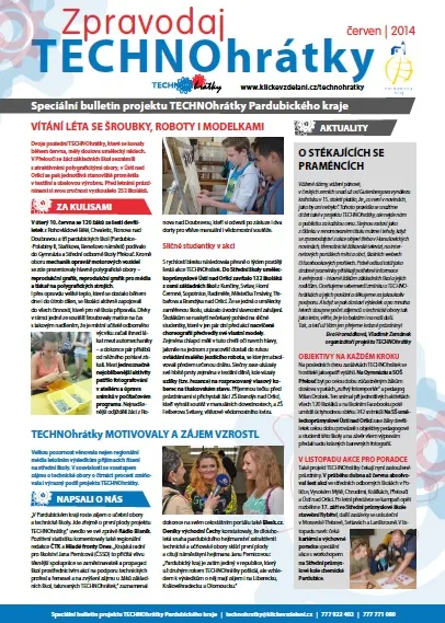 Zpravodaj TECHNOhrátky č. 4 – červen
