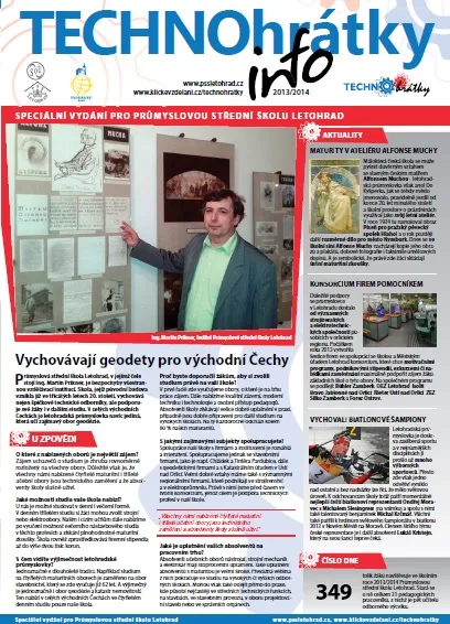 TECHNOhrátky info č. 9 – Průmyslová střední škola Letohrad