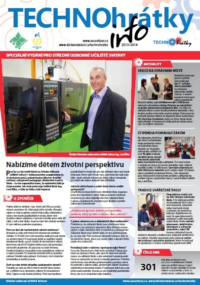 TECHNOhrátky info č. 3 – Střední odborné učiliště Svitavy